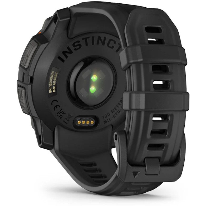 Orë e mençur Garmin Instinct 3 Solar / 45mm – Zezë/Portokalli - Figura 5