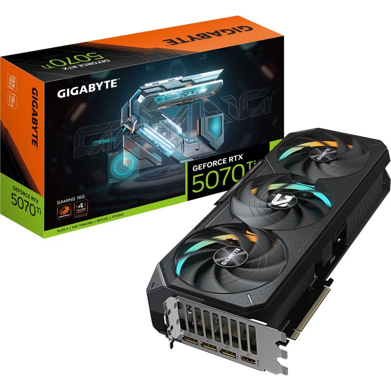 Kartelë Grafike Nvidia GeForce RTX 5070 Ti / 16GB GDDR7 / Gigabyte Gaming - Figura 6