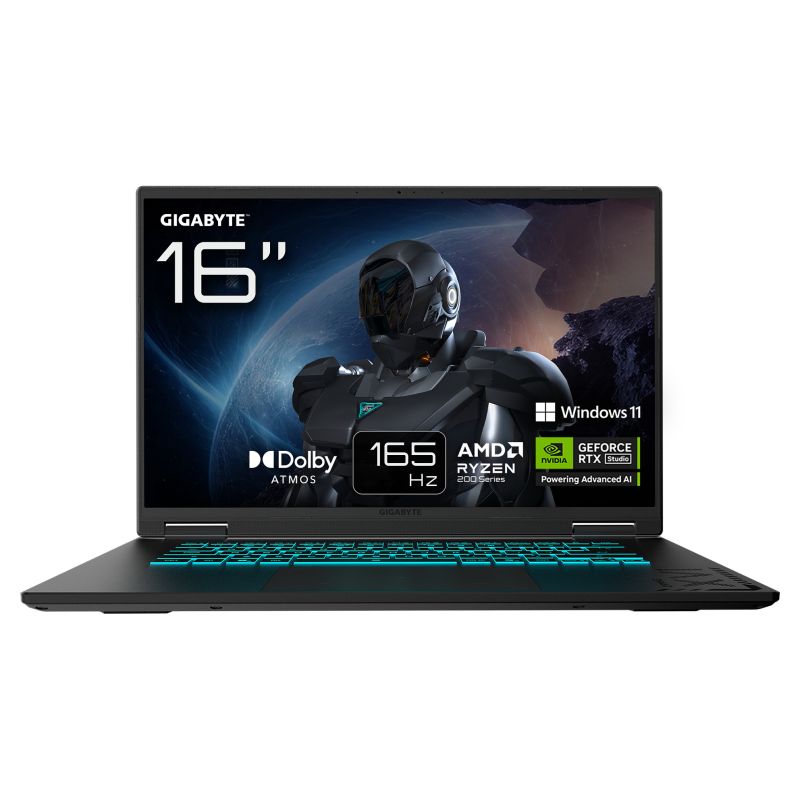 Laptop Gaming GIGABYTE A16 3TH / Ryzen 7 260 / 16GB DDR5 / 1TB / 16" WUXGA IPS / RTX 5050 8GB - Zezë