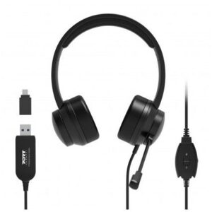 Kufje pa kabllo Port Headset Comfort Office USB + Microphone – Zezë 8