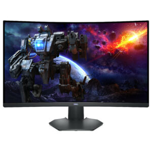 Monitor Gaming Dell 32 Gaming S3222DGM / 31.5"/ Wide Quad HD VA / LCD / Curved / 165Hz / 1ms / HDMI + DisplayPort - Zezë