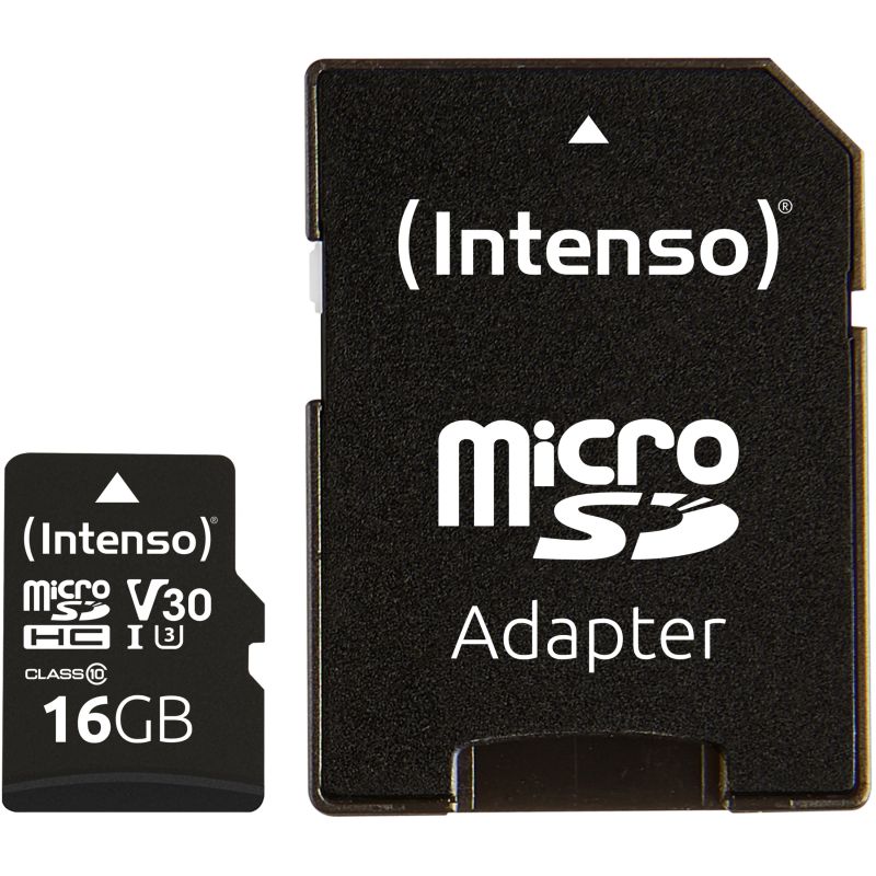 Kartë Memorie SD Intenso microSDHC Professional / 16GB - Figura 3