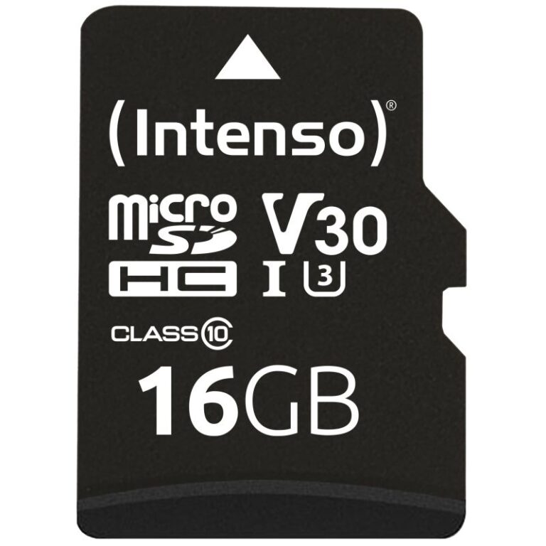 Kartë Memorie SD Intenso microSDHC Professional / 16GB