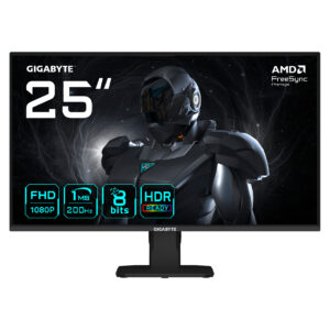 Monitor Gaming Gigabyte GS25F2 EU / 24.5" / Full HD SS-IPS / LED / 200 Hz / 1 ms / HDMI+DP - Zezë