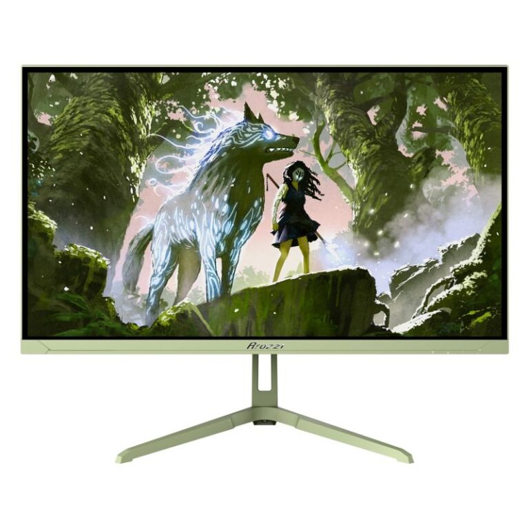 Monitor Gaming Arozzi TFT Nova / 23.8"/ Full HD IPS / LED / 200Hz / 1ms / HDMI + DisplayPort  - Gjelbër