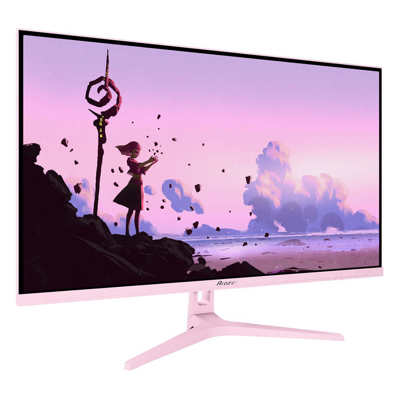 Monitor Gaming Arozzi TFT Nova / 31.5"/ Quad HD LED IPS / 180Hz / 1ms / HDMI+DP - Rozë - Figura 2