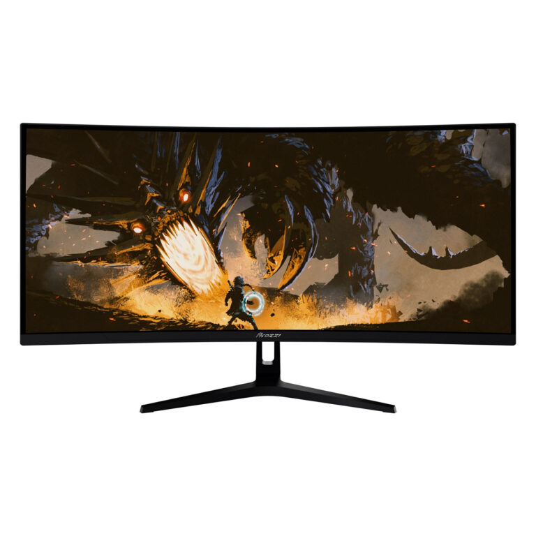 Monitor Arozzi TFT Nova / 34"/ 4K Ultra HD VA LED Curved / 165Hz / 1ms / HDMI+DP - Zezë
