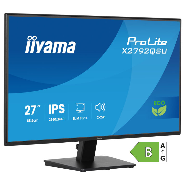 Monitor Gaming iiyama ProLite X2792QSU-B1 / 27"/ Quad HD IPS / LED / 120 Hz / 3 ms / HDMI+USB+DP+HDCP - Zezë