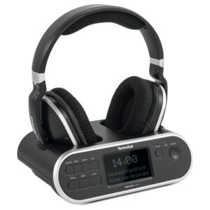 Kufje pa kabllo Stereo me Docking Station TSAT Stereoman 2 DAB+ – Zezë 8