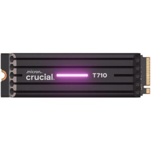 SSD e Brendshme M.2 / 4TB / Crucial T710 NVMe PCIe 5.0 x4 / Heatsink