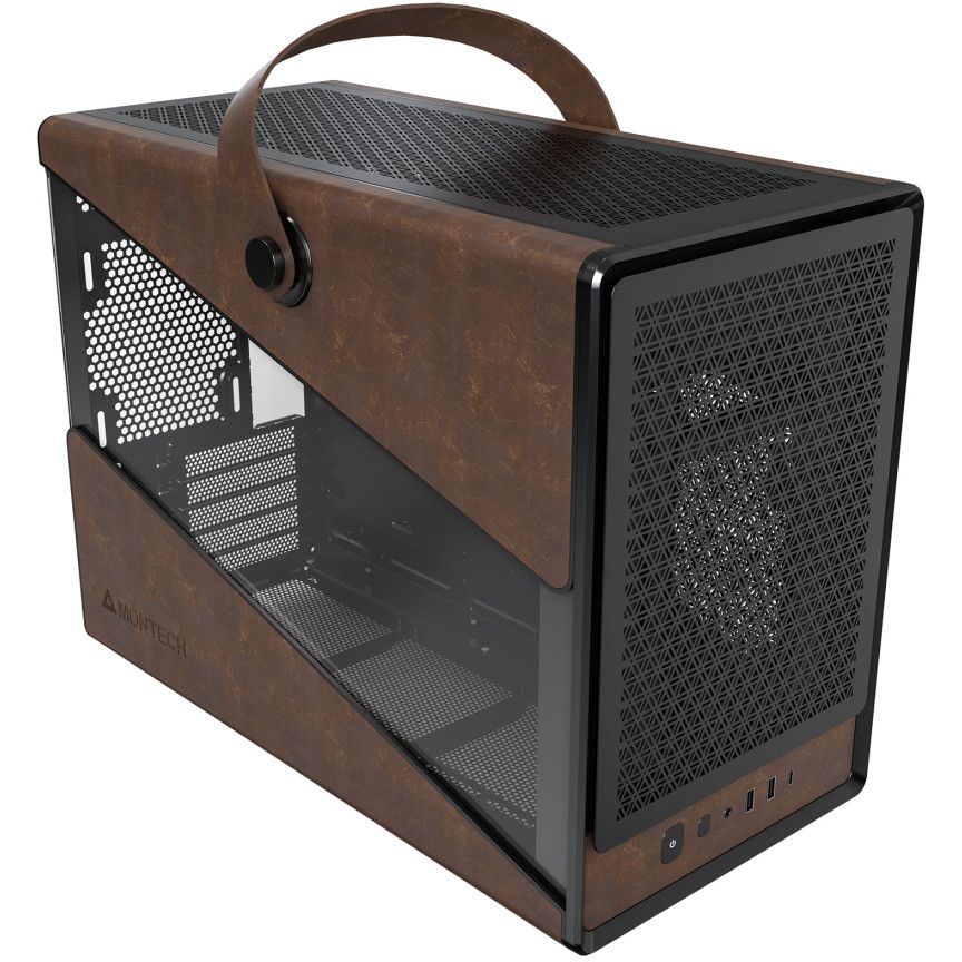 Kasë Midi Montech Heritage TG – Zezë/Kafe - Figura 3