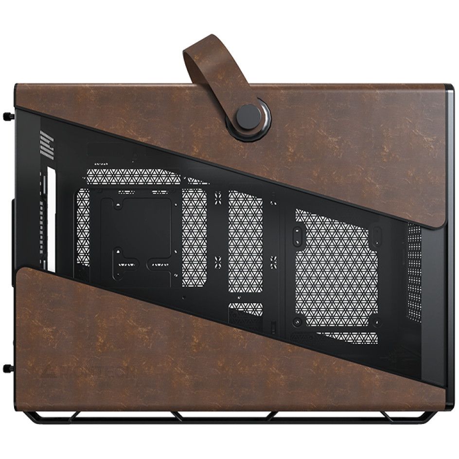 Kasë Midi Montech Heritage TG – Zezë/Kafe - Figura 4