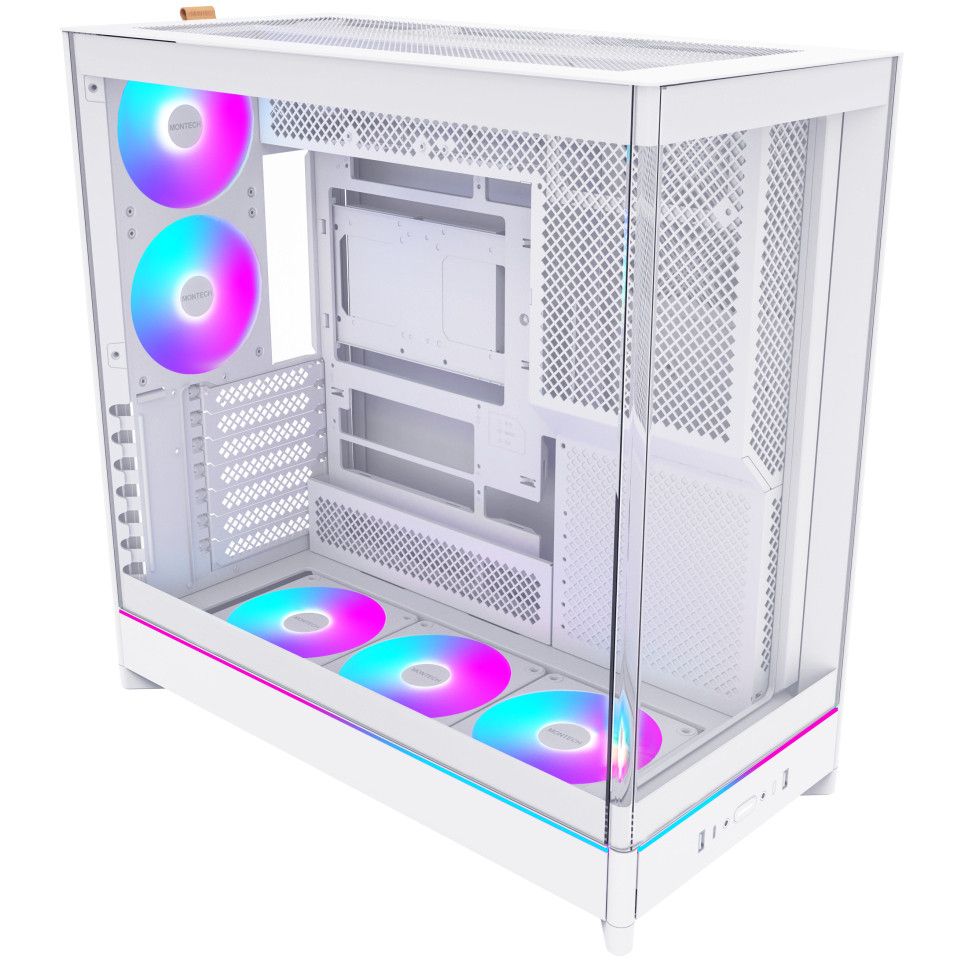 Kasë Midi Montech HS02 PRO TG – Bardhë - Figura 2