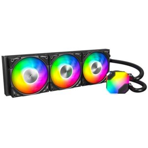 Ftohës për Procesor me Lëng K Montech HyperFlow ARGB 360 - Zezë