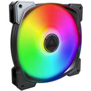Ftohës për Kasë 140mm Montech HP140 ARGB PWM 140x140x25 – Zezë