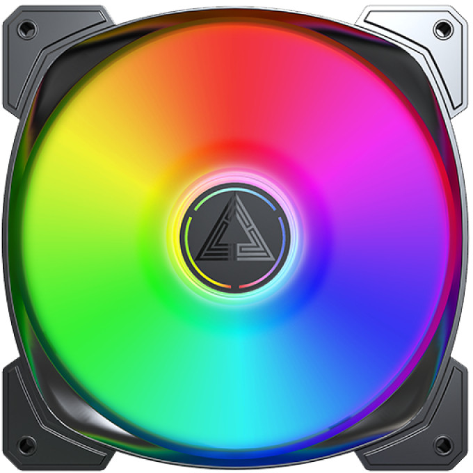 Ftohës për Kasë 140mm Montech HP140 ARGB PWM 140x140x25 – Zezë - Figura 2