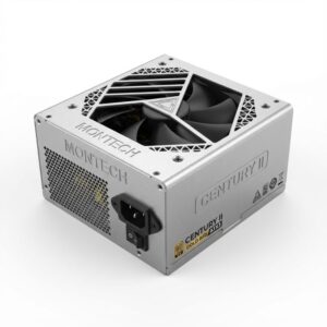 Furnizues Energjie Montech Century II 850 / 850W ATX Power Supply / 80+ Silver Efficiency / Cable Management / 1× 12‑Pin GPU / 4× PCIe