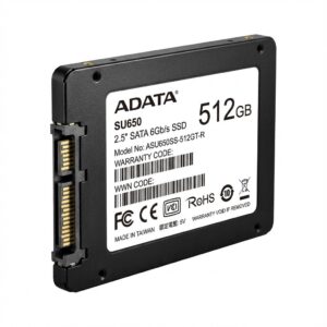 SSD e Brendshme 2.5″ / 512GB / ADATA SU650 SATA III 6Gb/s 3D NAND