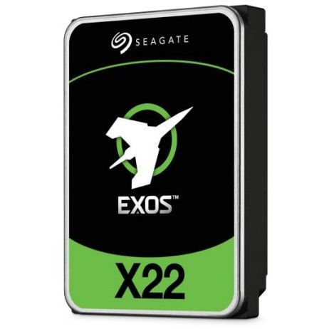 HDD i Brendshëm 3.5″ 22TB Seagate Exos X22 – SATA 6Gb/s / 7200RPM / 512e/4Kn / 24x7
