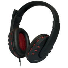 Kufje me Kabllo Stereo USB High Quality - Zezë/Kuqe