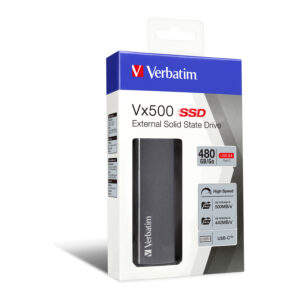 SSD e jashtme Verbatim VX500 480GB 2.5″ USB 3.1 – Argjendi 8