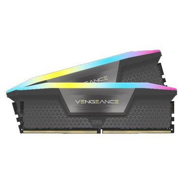 RAM Memorie Corsair Vengeance RGB DDR5-5600 CL36 / 32GB (2x16GB) / Dual-Kit / AMD EXPO – Gri