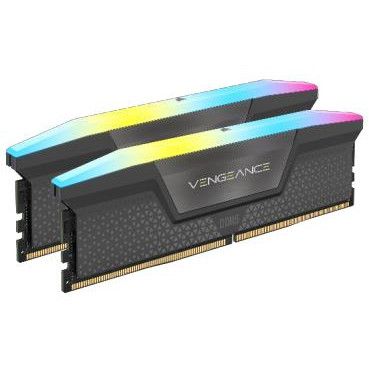 RAM Memorie Corsair Vengeance RGB DDR5-5600 CL36 / 32GB (2x16GB) / Dual-Kit / AMD EXPO – Gri - Figura 2