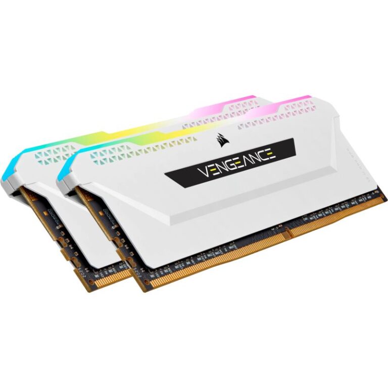 RAM Memorie DDR4 / 32GB / 3200MHz / CL16 / Corsair Vengeance RGB Pro SL White / DIMM
