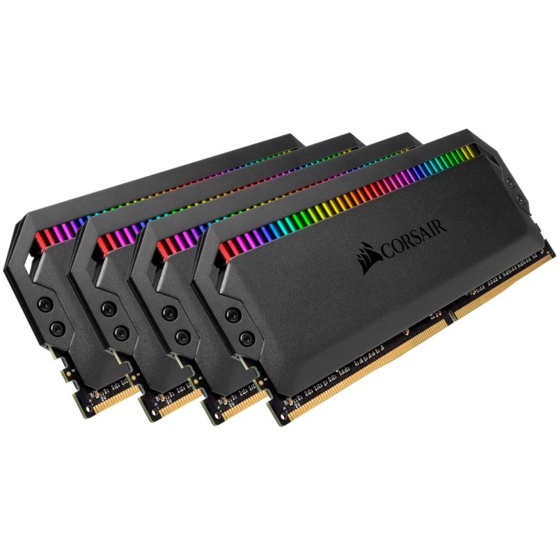RAM Memorie DDR4 / Corsair / 32GB / 3200MT/s / CL16 / Dominator Platinum RGB / Quad-Kit – Zezë - Figura 2