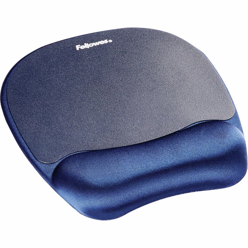 Mauspad Fellowes Wrist Rest Memory Foam 20.16x23.50cm - Blu - Figura 2
