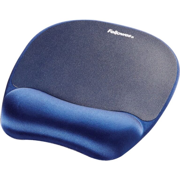 Mauspad Fellowes Wrist Rest Memory Foam 20.16x23.50cm - Blu