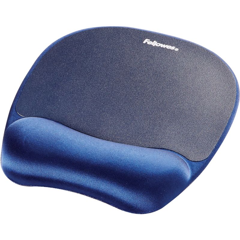 Mauspad Fellowes Wrist Rest Memory Foam 20.16x23.50cm - Blu