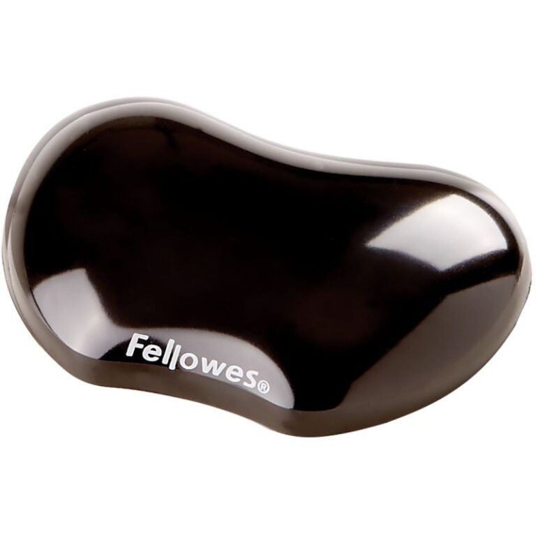 Wrist Rest Mousepad Fellowes Crystal - Kafe