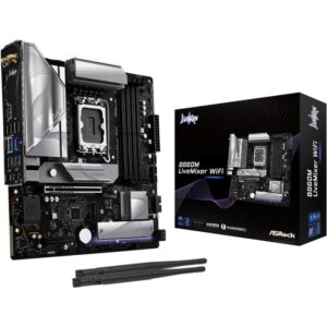 Pllakë Amë ASRock / B860M LiveMixer WiFi / 1851 / mATX / HDMI-USB-C / DDR5