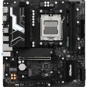Pllakë Amë AMD ASRock B850M‑X R2.0 Motherboard (B850 / AM5 / mATX / DDR5 / HDMI / DisplayPort / (D))