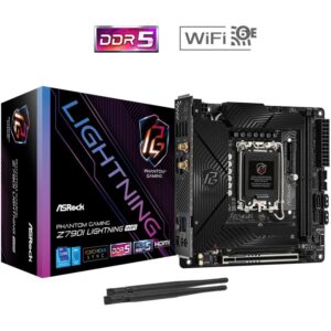 Pllakë Amë ASRock / Z790I Lightning WiFi / Socket 1700 / mATX / HDMI-DP / DDR5