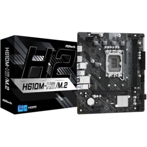 Pllakë Amë ASRock / H610M-H2/ M.2 / DDR4 / Socket 1700 / mATX / Intel H610 / 2xHDMI