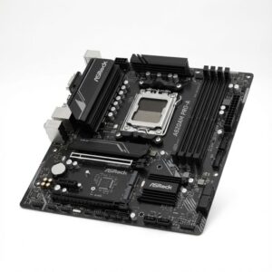 Pllakë Amë AMD ASRock A620AM Pro‑A Motherboard (A620 / AM5 / mATX / DDR5 / HDMI / DisplayPort)