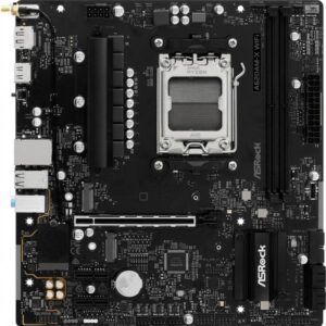 Pllakë Amë AMD ASRock A620AM Pro‑A WiFi Motherboard (A620 / AM5 / mATX / DDR5 / HDMI)