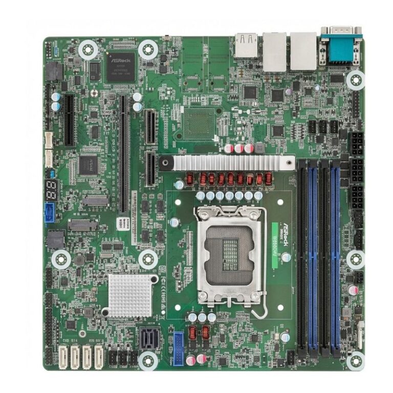 Pllakë Amë Intel ASRock / W880D4U / Micro-ATX / Socket LGA1851 / Single