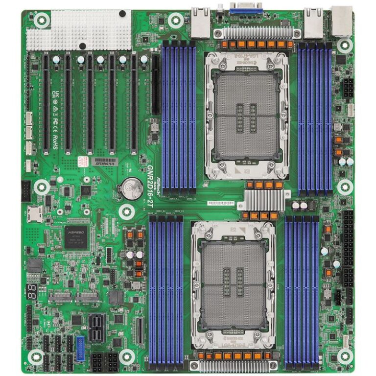 Pllakë Amë ASRock / GNR2D16-2T / EEB / Dual Socket 4710 / Single