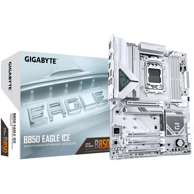 Pllakë Amë Gigabyte / B850 / EAGLE ICE / AM5 / ATX / DDR5