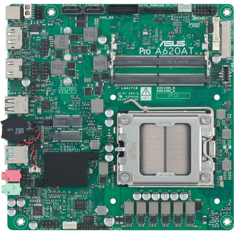 Pllakë Amë Intel ASUS PRO A620AT‑CSM Motherboard (A620 / AM5 / ATX / DDR5 / HDMI / DisplayPort / CSM)