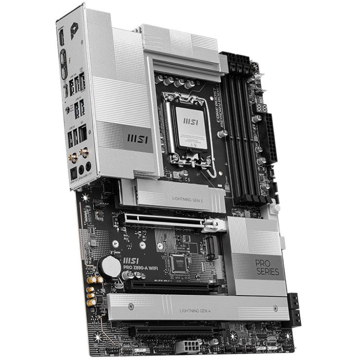 Pllakë Amë Intel MSI PRO Z890‑A WIFI Motherboard (Z890 / LGA1851 / ATX / DDR5 / WiFi / HDMI / DisplayPort) - Figura 3