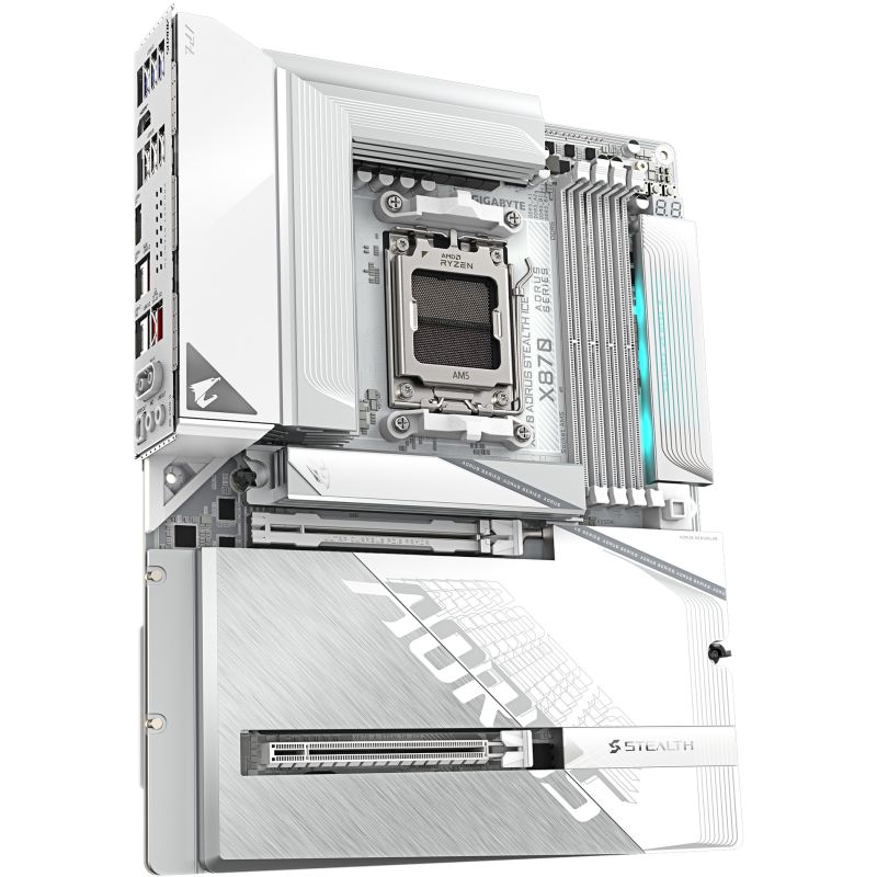 Pllakë Amë Gigabyte / GA-X870 A / STEALTH ICE / AM5 / D - Figura 4
