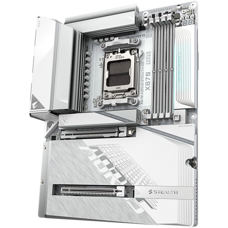 Pllakë Amë Gigabyte / GA-X870 A / STEALTH ICE / AM5 / D - Figura 3