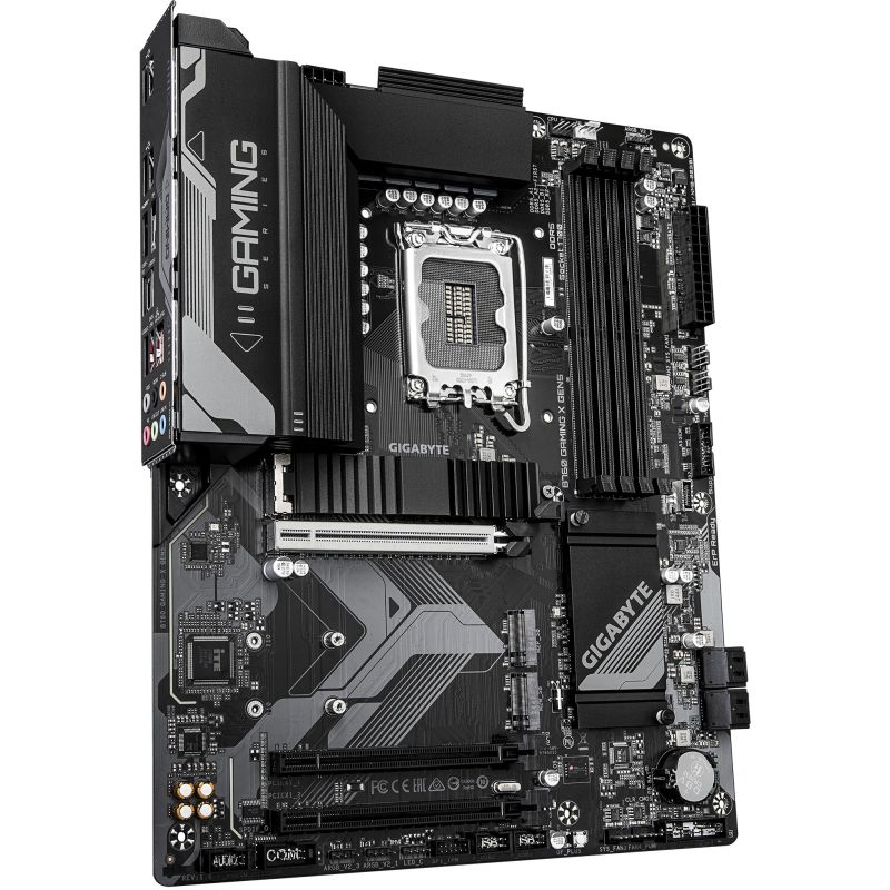 Pllakë Amë Intel Gigabyte GA‑B760 GAMING X GEN5 Motherboard (B760 / LGA1700 / ATX / DDR5 / PCIe Gen5 / HDMI / DisplayPort / (D)) - Figura 3