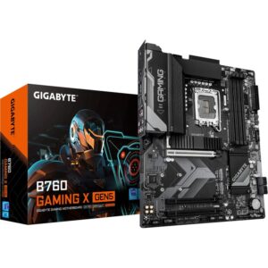 Pllakë Amë Intel Gigabyte GA‑B760 GAMING X GEN5 Motherboard (B760 / LGA1700 / ATX / DDR5 / PCIe Gen5 / HDMI / DisplayPort / (D))