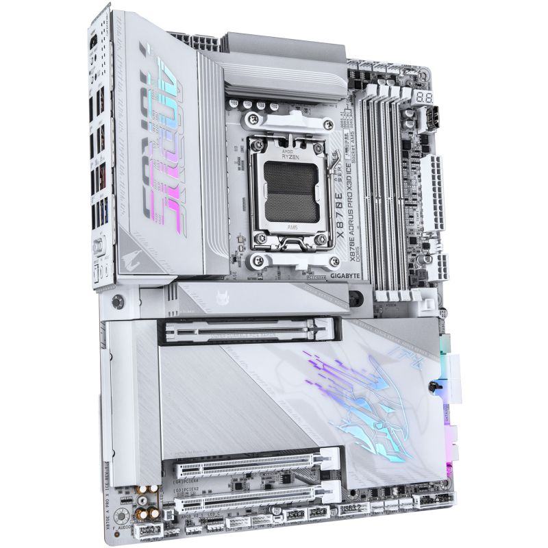 Pllakë Amë Gigabyte / X870E / AORUS PRO X ICE / AM5 / ATX / DDR5 - Figura 2