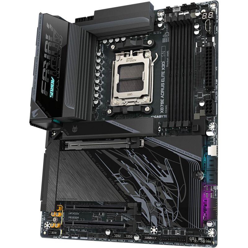 Pllakë Amë Gigabyte / X870E / AORUS ELITE / X / AM5 / ATX / DDR5 - Figura 2